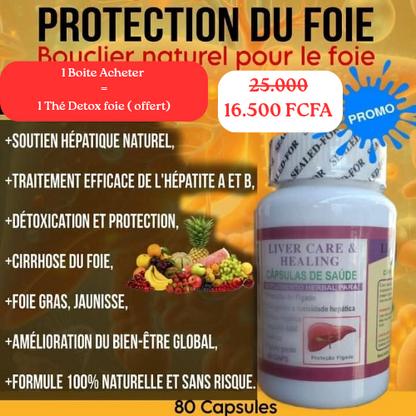 🌿 Purifiez votre foie naturellement avec notre formule détox