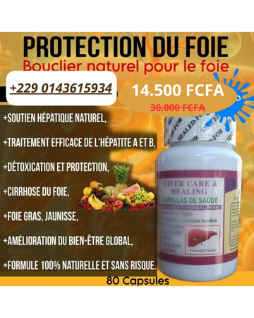 🌿 Purifiez votre foie naturellement avec notre formule détox